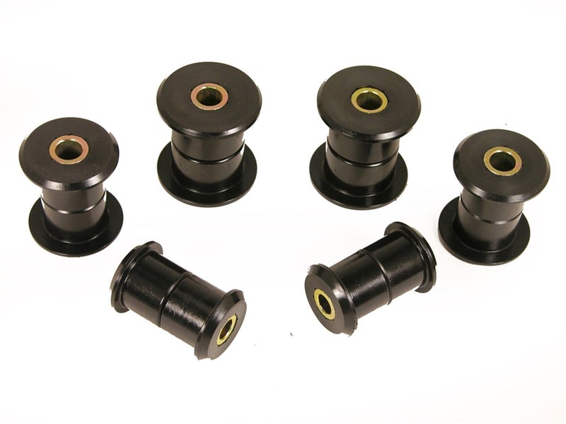 Prothane 71055BL Black Rear Spring Eye and Shackle Bushing Kit