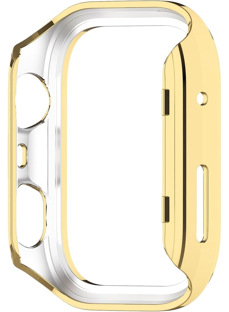 Bling Case Without screen protector for Huawei Watch Fit 4 pro, Hard PC Frame Case, Crystal Diamonds Bumper Cover for Women Girls, Slim Protective Cover for Huawei Watch Fit 4 pro (gold) - Image 3