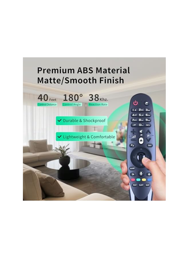 The Bros AN-MR600 AN MR600 New Universal IR Remote Control for LG TV models 55EG910T TB 65EF950T TA 55EG910Y TB 55EG920T TA Replacement Remote Control for ANMR600 (No Voice and scroll) - Image 5