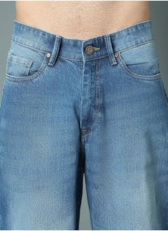 HIGH STAR Mens Black Jeans  - Image 2