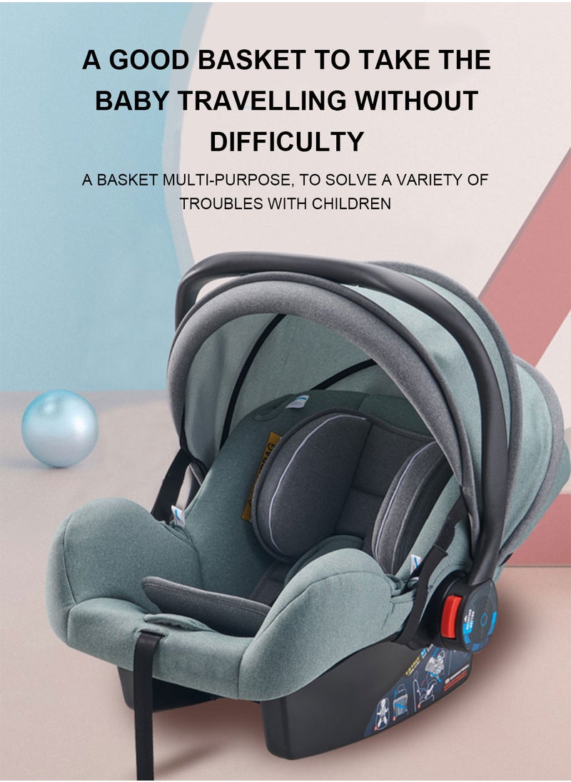 MaBaby - 4-In-1 Baby Safety Car Seat With Adjustable Backrest And Canopy, Three-Point Safety Belt, 0 - 15 Months - Image 1