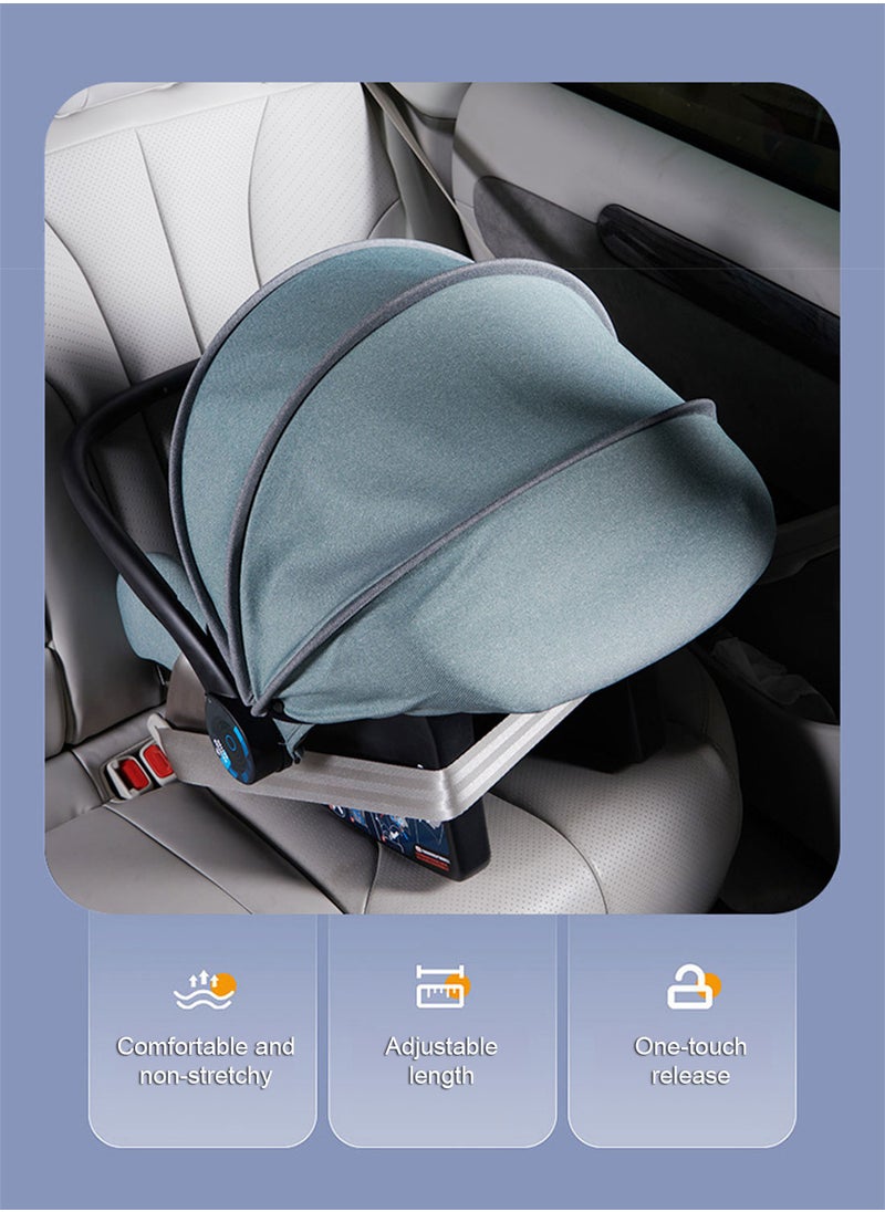 MaBaby - 4-In-1 Baby Safety Car Seat With Adjustable Backrest And Canopy, Three-Point Safety Belt, 0 - 15 Months - Image 1