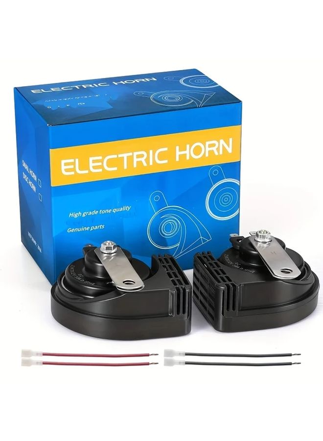 Black 120dB Loud Vehicle Horn 12V Replacement for Car Truck Motorcycle Boat - Image 3