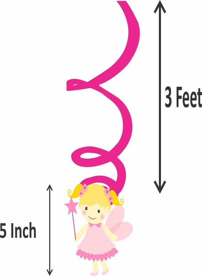 Untumble Fairy Theme First Birthday Party Swirl and Cup Cake Toppers Decorations Kits for House Parties (Pack of 54 Pieces) - Image 5