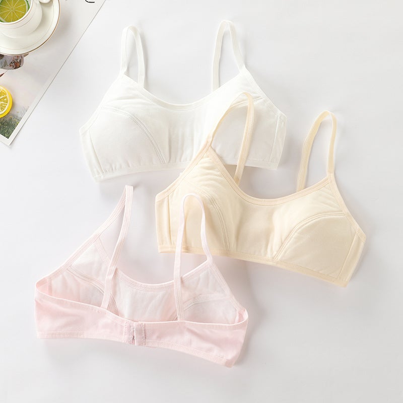 Cotton Teen Girls Bra No Wire Breathable - Image 2