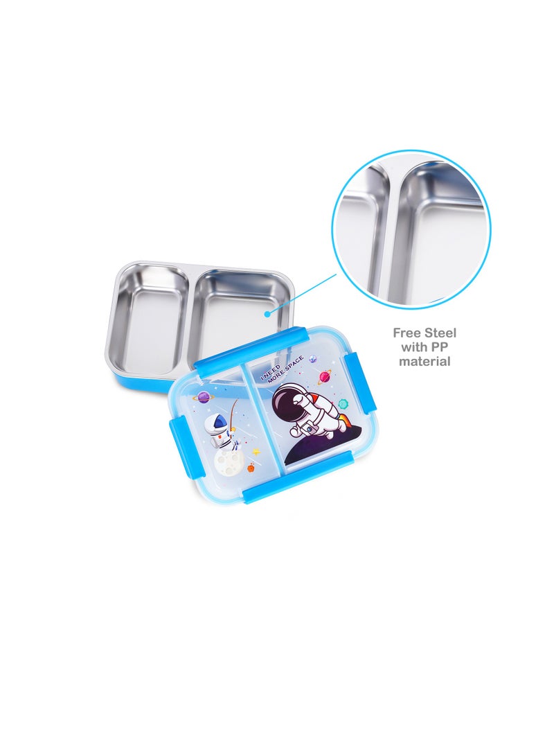 Eazy Kids صندوق غداء الأطفال السهل - رائد فضاء أزرق - Image 5