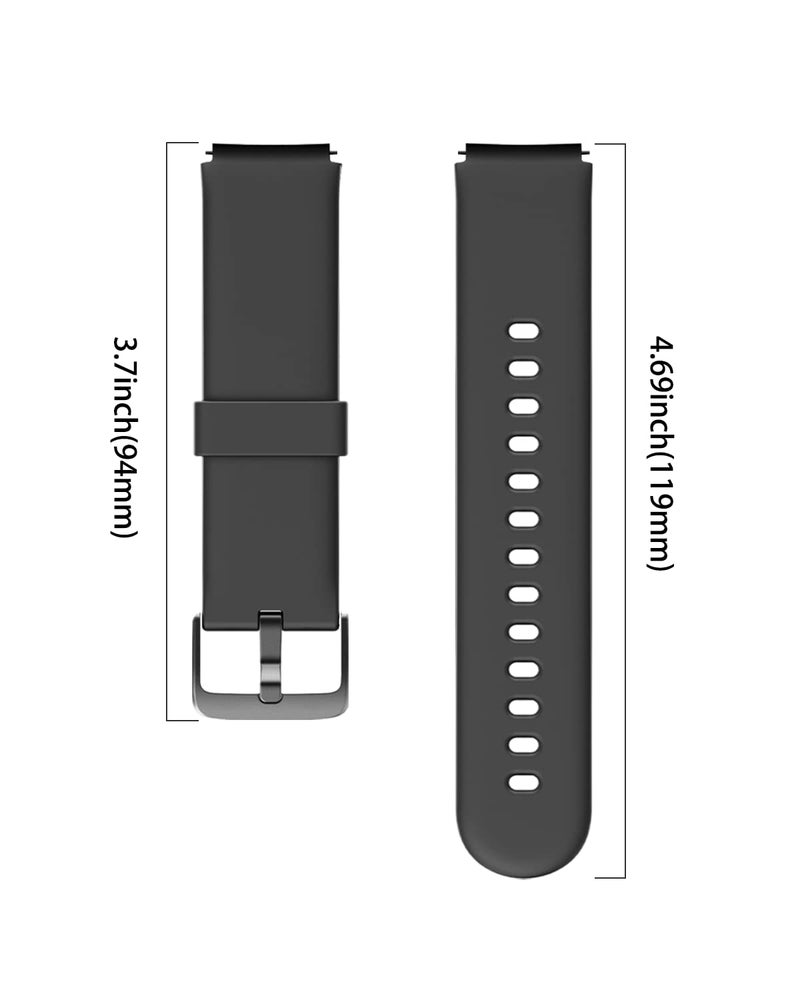 GRV Smart Watch Band Replacement Strap FC1 Smart Watch (Black) - Image 3
