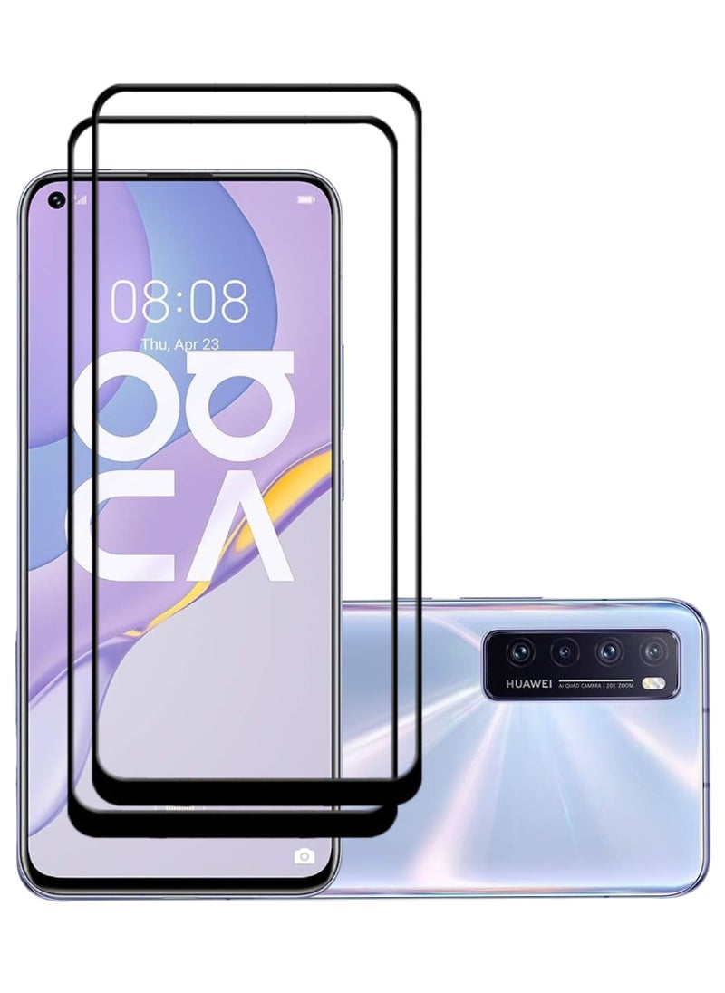 ACLIX 2 Pieces Antistatic ESD Dustproof Premium Quality High Definition Tempered Glass Screen Protector Designed For Huawei nova 7 5G - Image 1