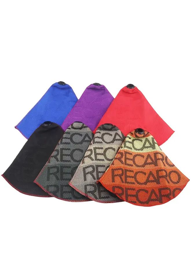 Gradient Orange JDM Style Universal Canvas Shift Knob Dust Cover Racing Gear Collar - Image 4