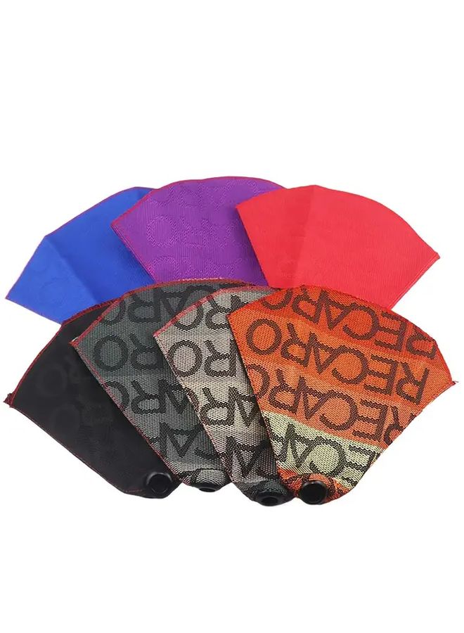 Gradient Orange JDM Style Universal Canvas Shift Knob Dust Cover Racing Gear Collar - Image 3