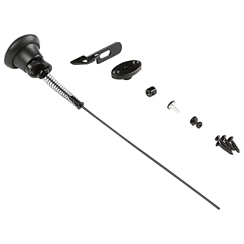 National Hardware N109-070 Gate Latch Cable Pull, Black - Image 2