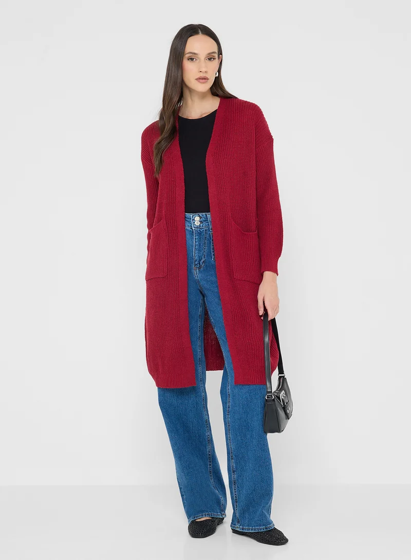 ايلا Open Cable Knit Cardigan