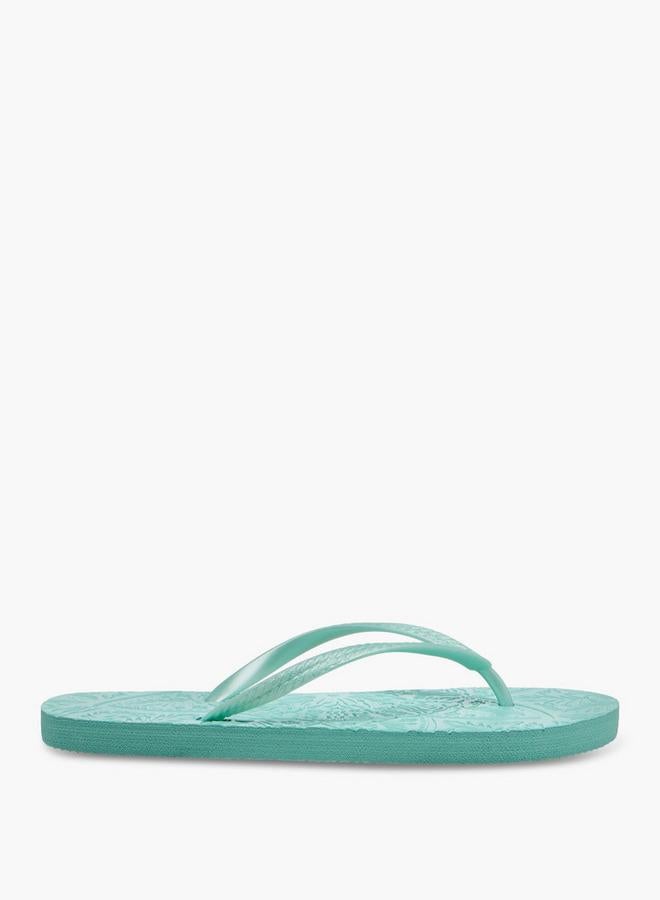 Flora Bella By Shoexpress Flora Bella Women Textured Flip-Flops - Image 2