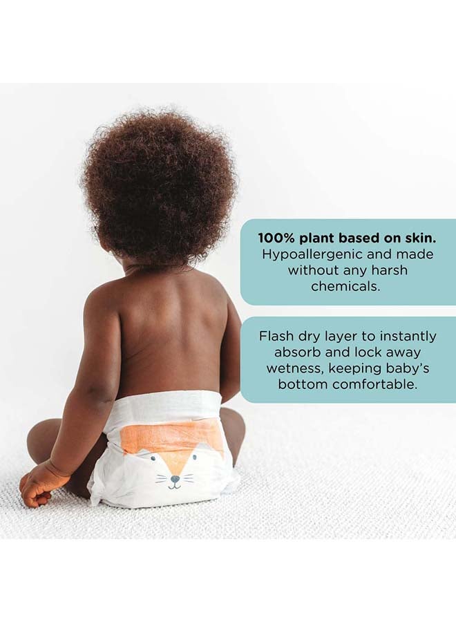 KIT & KIN Eco Friendly Baby Diapers Size 4 | Soft Flash Dry Disposable Diapers, Superior Leak Protection Hypoallergenic for Skin Protection Baby Diapers (Size 4 - Pack of 32) - Image 4