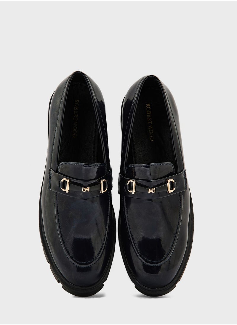 Robert Wood - Lug Sole Casual Slip Ons - Image 1