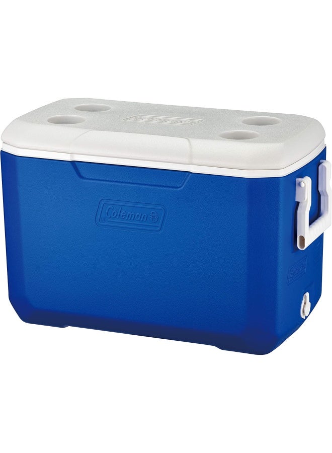 Coleman Emea Poly-Lite | 48Quart / 45 liters | Camping Cooler| Blue