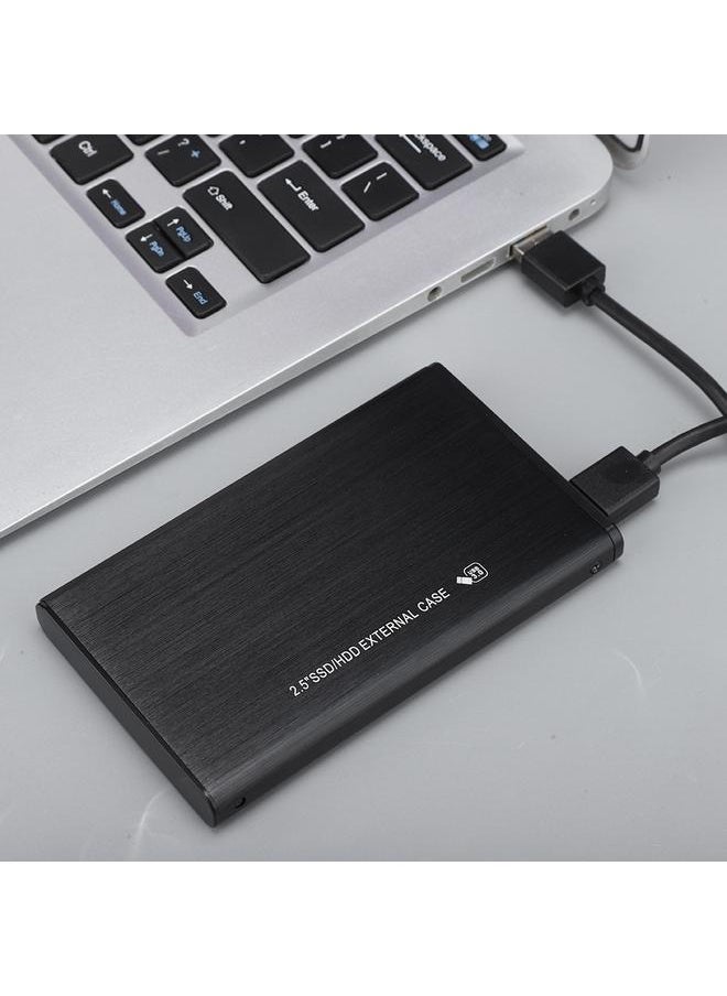 Thoraya HTH-YP001 قرص صلب محمول USB3.0 SATA 2.5 بوصة مع صندوق قرص صلب (أسود 1 تيرابايت)  - Image 4