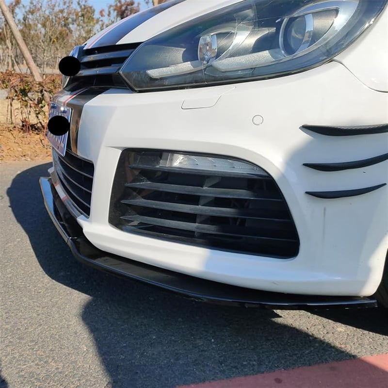 Wivplex Front Bumper Splitter Lip Diffuser for Volkswagen Golf MK6 R R20 - Image 3
