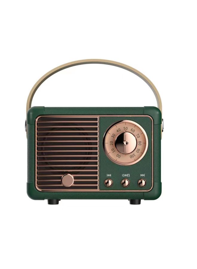 نيوترل ميني سماعة بلوتوث خارجية كلاسيكية، محمولة مع مدخل يو إس بي وبطاقة تي أف، سماعة صغيرة عالية الجودة وإبداعية مع راديو إف إم - Image 1