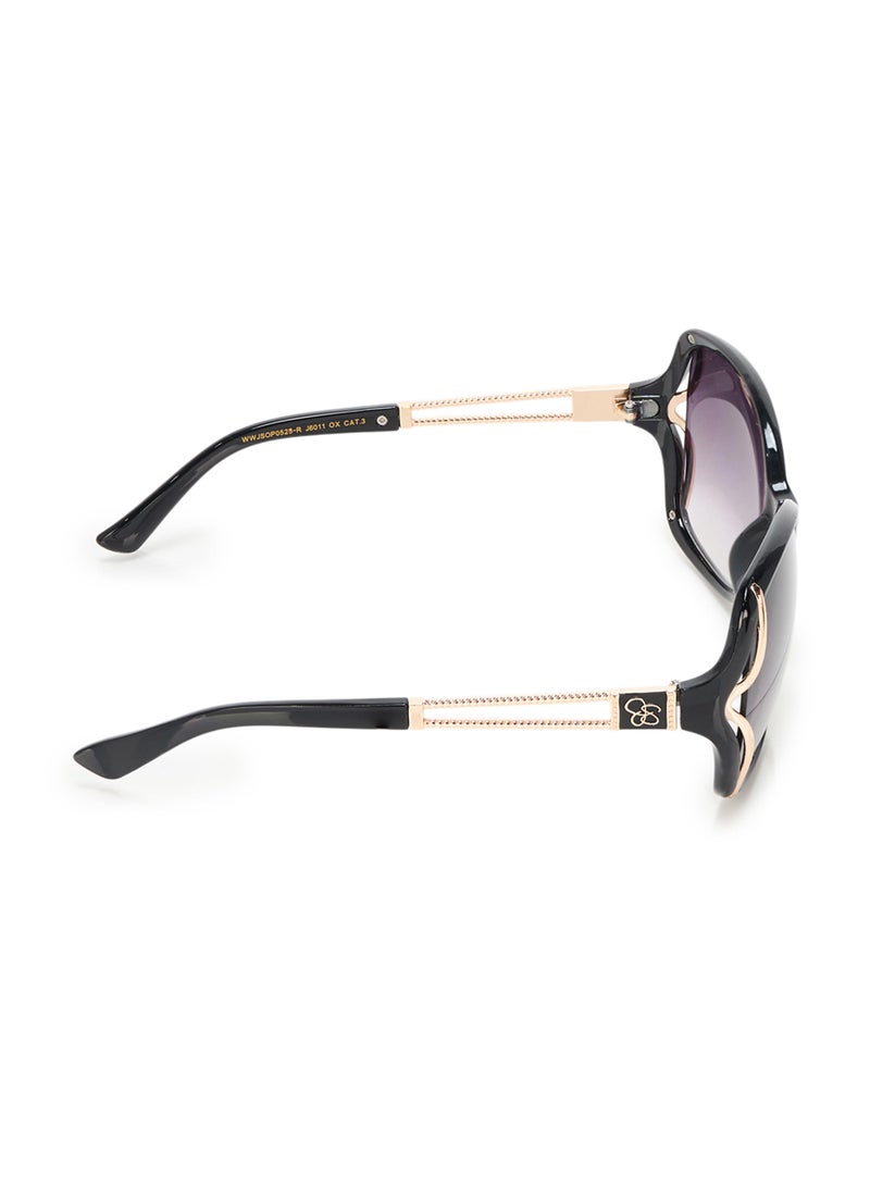 Jessica Simpson Jessica Simpson Women's J6011 Beautiful Butterfly Sunglasses with UV400 Protection - Glamorous Sunglasses for Women, 60mm  - Image 3