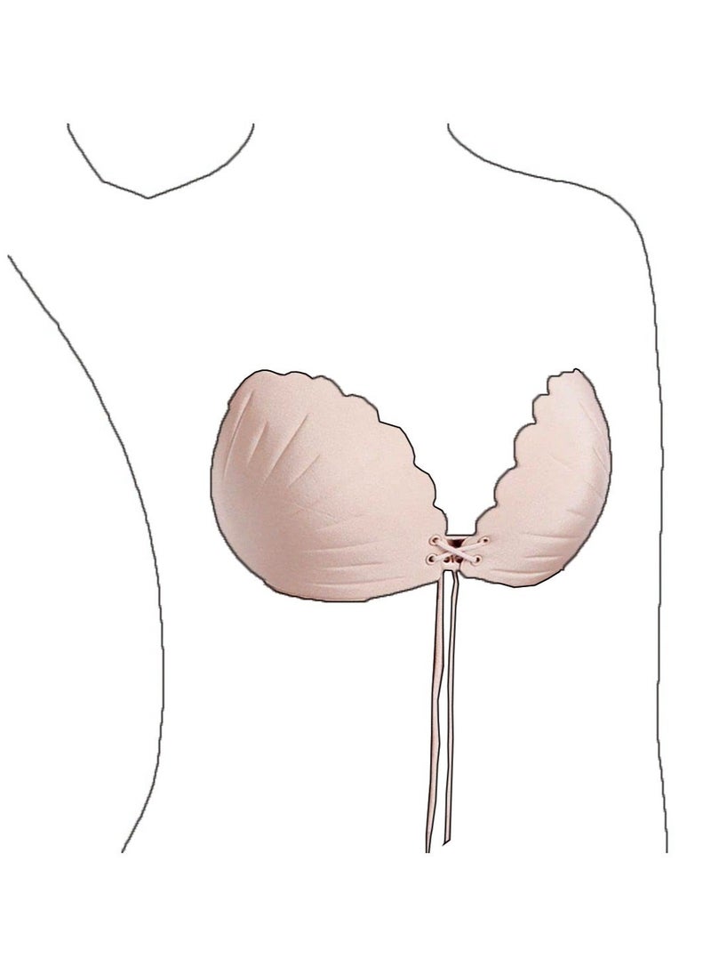 Generic - Silicone Nipple Covers, Shell-shaped Nipple Cover, Invisible Bra Breast Adhesive Bra for Women Reusable - Image 1