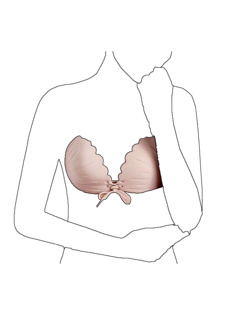 Generic - Silicone Nipple Covers, Shell-shaped Nipple Cover, Invisible Bra Breast Adhesive Bra for Women Reusable - Image 1