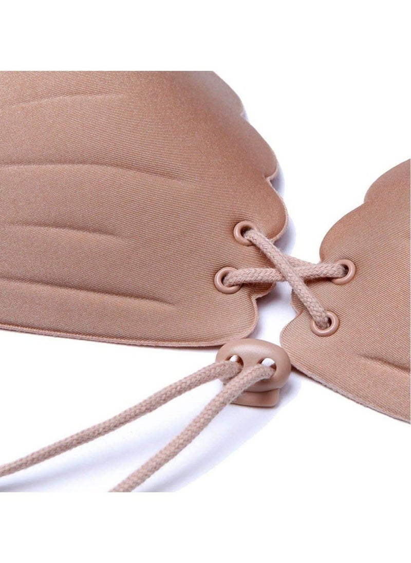 Generic - Silicone Nipple Covers, Shell-shaped Nipple Cover, Invisible Bra Breast Adhesive Bra for Women Reusable - Image 1