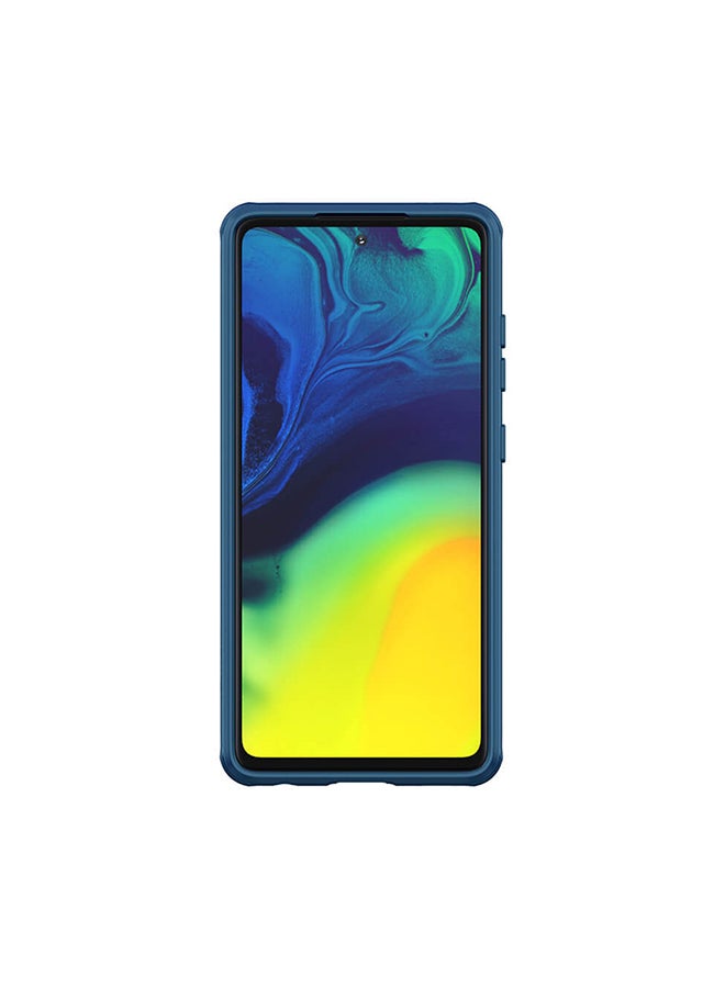 Nillkin Hard CamShield With Camera Slide Protective Case Cover For Galaxy A52 5G Blue - Image 2