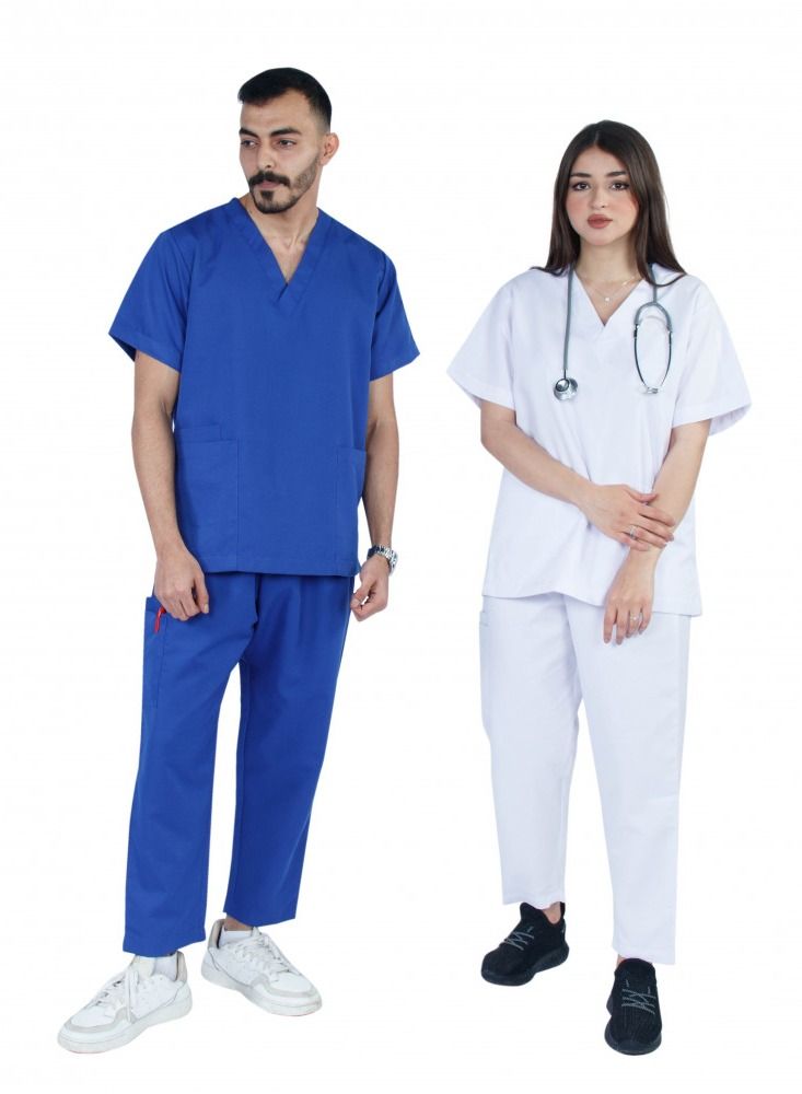 كنزي طقم سكراب طبي ازرق ببسي من كنزي للجنسين 2 - Image 1