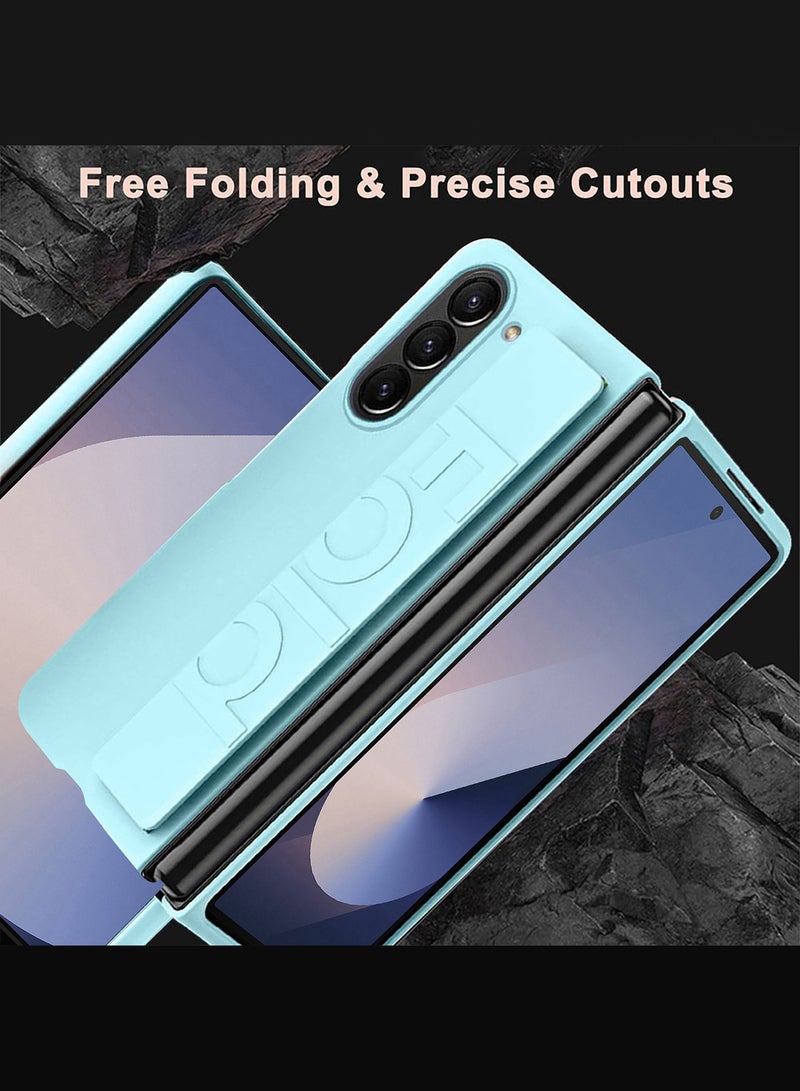CATANES ( for Samsung Galaxy Z Fold 6 2024 ) Case, Slim and Lightweight Design, Wrist Strap Handheld Folding Mobile Phone Protective Case - Image 3