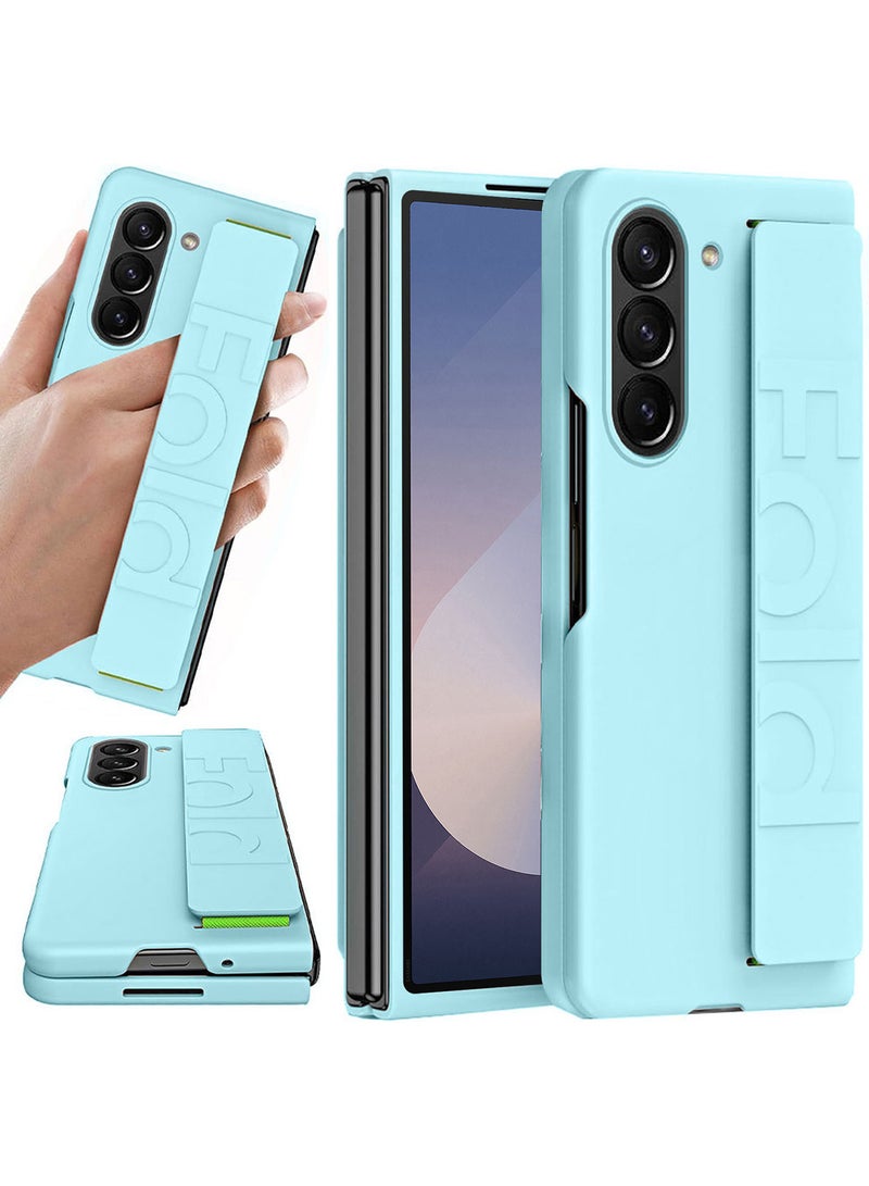 CATANES ( for Samsung Galaxy Z Fold 6 2024 ) Case, Slim and Lightweight Design, Wrist Strap Handheld Folding Mobile Phone Protective Case - Image 2