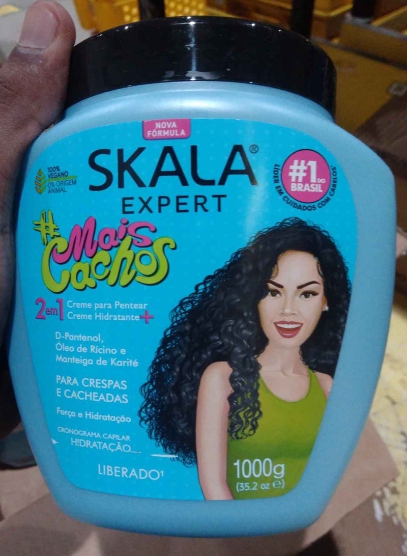 SKALA 2 in 1 Hair Treatment Conditioning for Perfect Curls 1000 g - Image 1