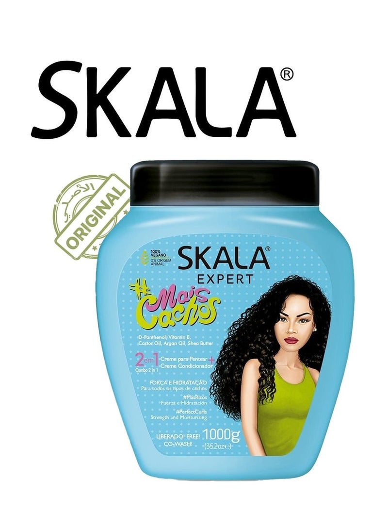 SKALA 2 in 1 Hair Treatment Conditioning for Perfect Curls 1000 g - Image 2
