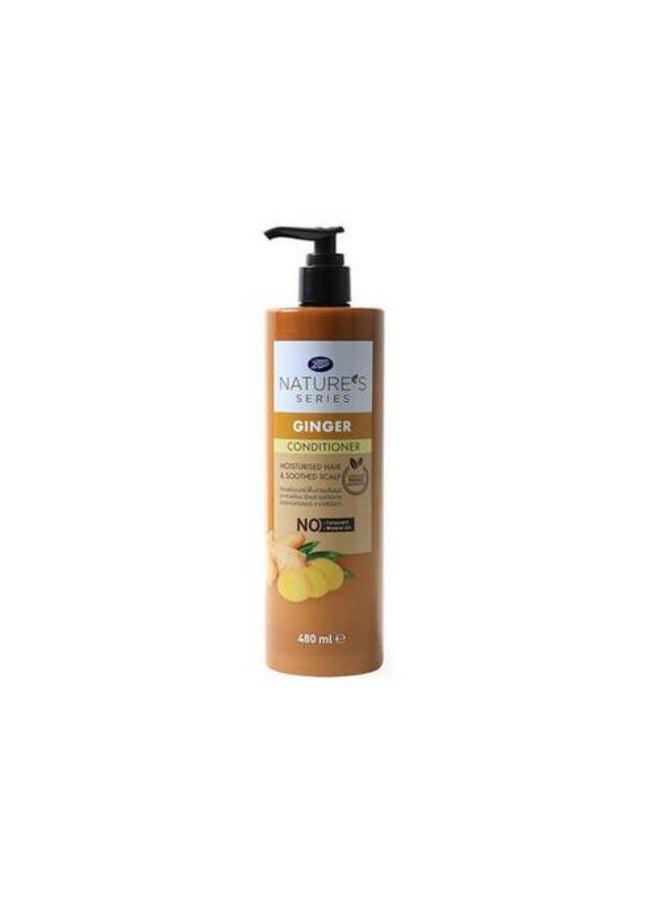 Boots Nature Series Ginger Hair Conditioner – 480 ml