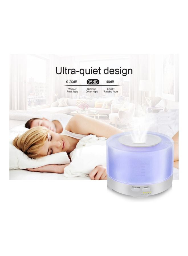 NAGOMI Ultrasonic Air Humidifier 500ml Silver - Image 3