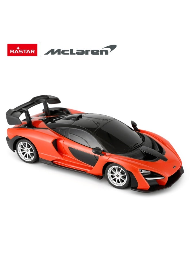 RASTAR 1:24 Scale McLaren Senna Remote Control Car, Officially Licensed McLaren RC Toy Car for Kids - Image 2