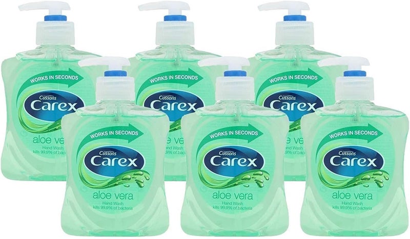 Carex Aloe Vera Handwash 250ml case of 6 by Carex Health Brands