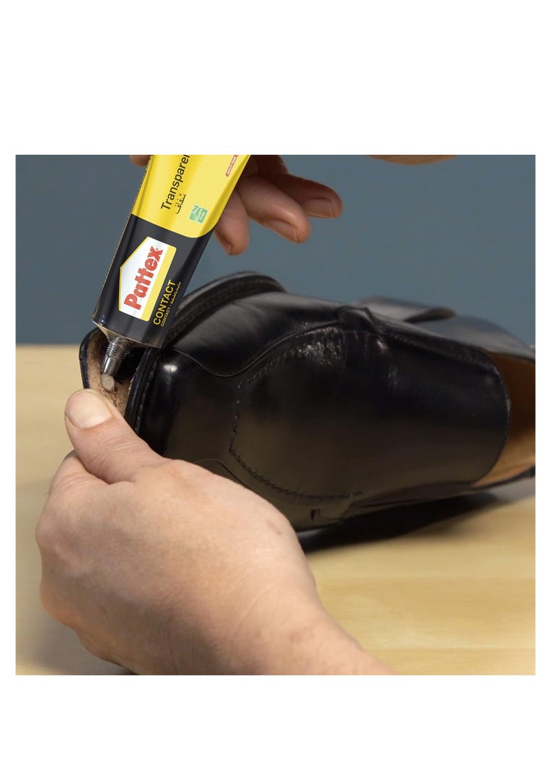 باتكس مجموعة من 12 قطعة من باتكس -غراء شفاف للخشب والمعادن والجلود ، 50غرام - Image 3