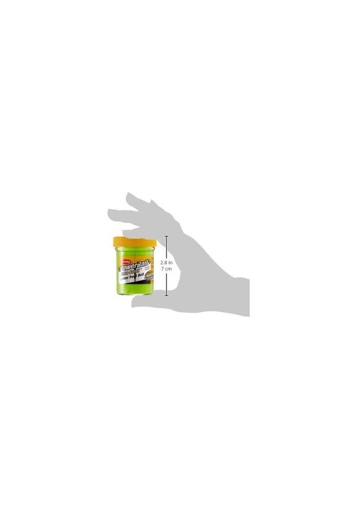 Berkley PowerBait Select Glitter Trout Bait - Chartreuse, 50g - Image 3