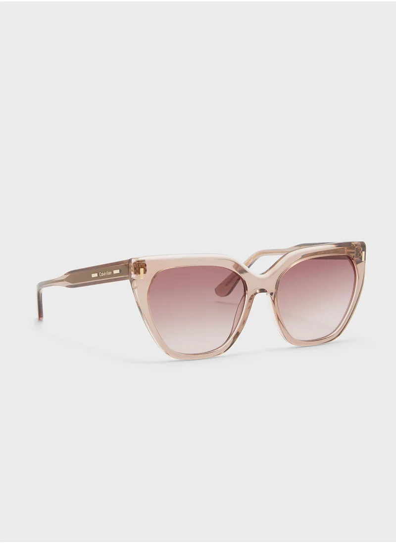 كالفن كلاين Butterfly Sunglasses