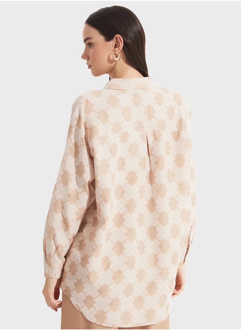 جون Button Down Shirt