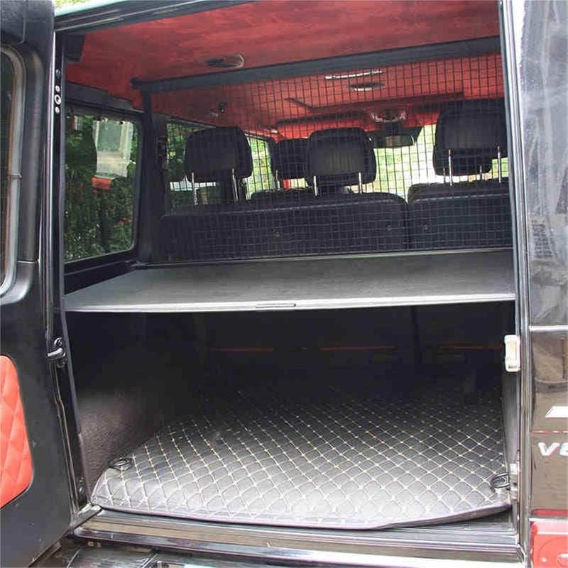 QASULER Retractable Rear Trunk Parcel Shelf Cover - Image 2