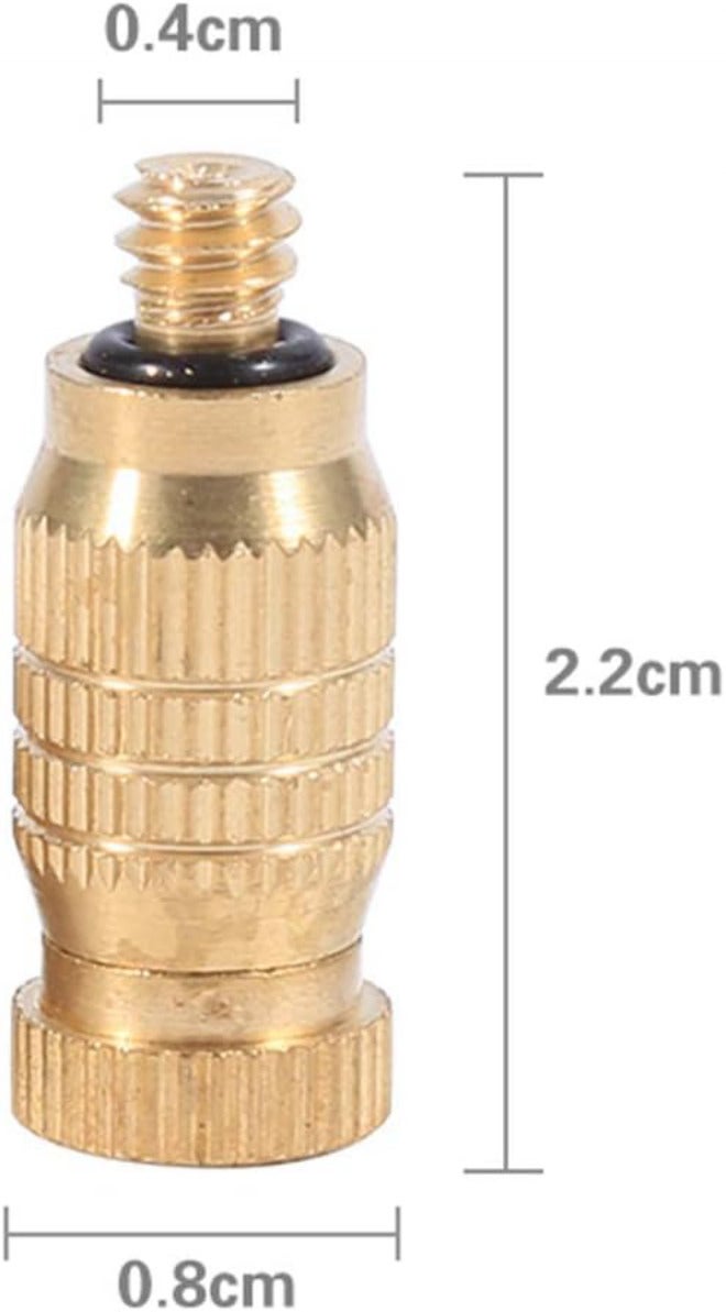 Certified local stock 10Pcs Threaded Brass Fog Nozzles – 23mm, Misting Spray Head for 4mm Thread, 20-70 Kgcm Pressure All consumer tier purchase options Local & cross border ship compatible Precision processed material Safe silicone build Heavy load resistant Main road full logistics cover Market popular practical build Labor saving Multi-use qualified quality Cross-location transit friendly build Long use oriented quality Local trackable shipment Climate adapted upgraded quality Chemical free Economical upgraded quality Transparent body Fixed & portable compatible Spec compliant trusted quality Size-sorted warehouse storage All-item matching trendy build Daily universal pick Rack sorted local inventory Local available supply Integrated local logistics - Image 2