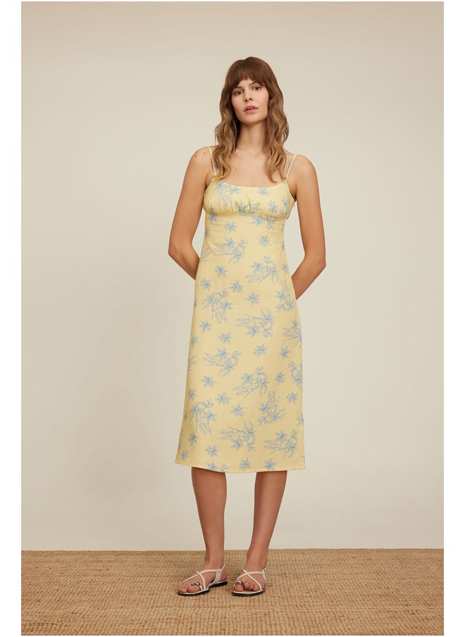 DeFacto Woman Short Sleeve Woven A-Line Dress  - Image 2