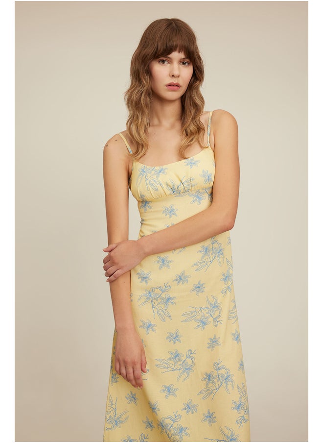 DeFacto Woman Short Sleeve Woven A-Line Dress  - Image 3