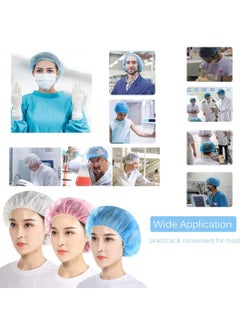 100Pcs Bouffant Caps Surgical Head Caps Bouffant Non Woven Cap Dustproof and Disposable Caps Non Woven Shower Caps Disposable Hair Nets Surgical Caps Pink - pzsku/ZEE10FEA9E725BED62938Z/45/_/1732872892/1d58d992-15c5-4650-b9e6-ab5dc8cb5589