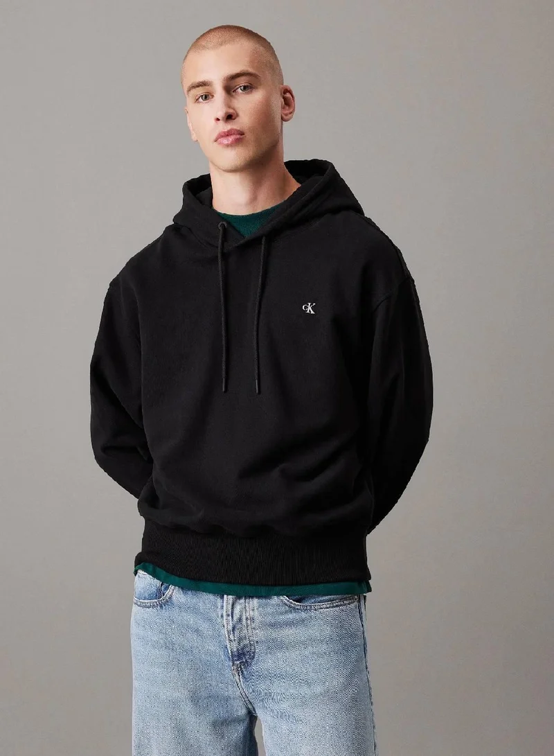 كالفن كلاين جينز هودي من قطن تيري