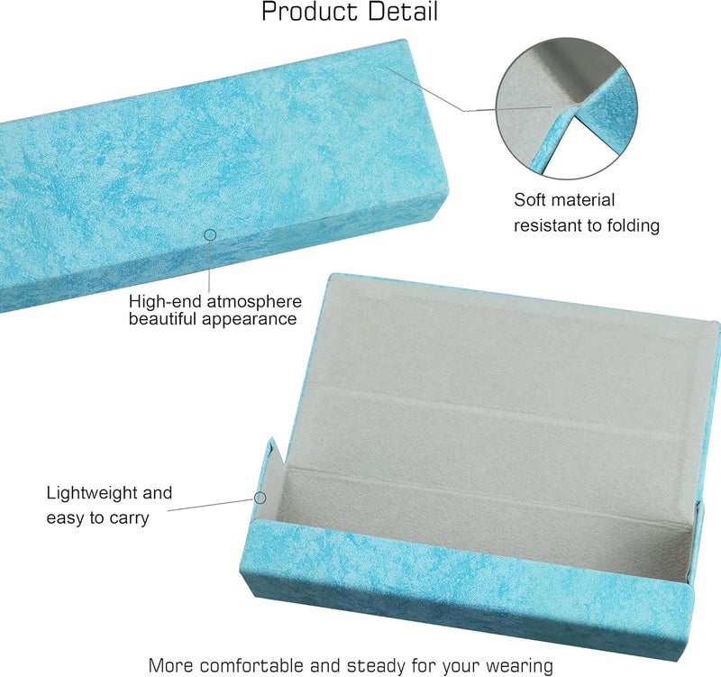 VisionGlobal Hard Shell Eyeglass Case for Eyeglasses and Sunglasses for Men/Women and Kids - Image 2