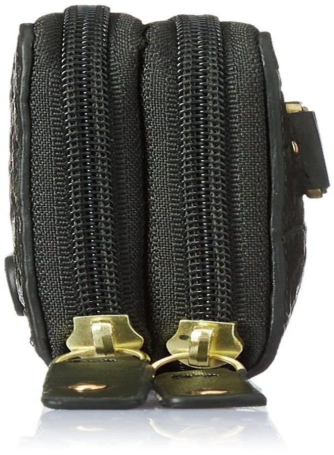 هاي ديزاين محفظة نسائية من الجلد من هايدساين بسحاب دائري - Image 4