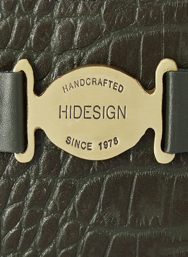 هاي ديزاين محفظة نسائية من الجلد من هايدساين بسحاب دائري - Image 5